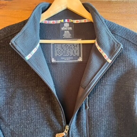 Sherpa Adventure Men's Fleece Lined Full-Zip Jacket (XXL) - Picture 3 of 3